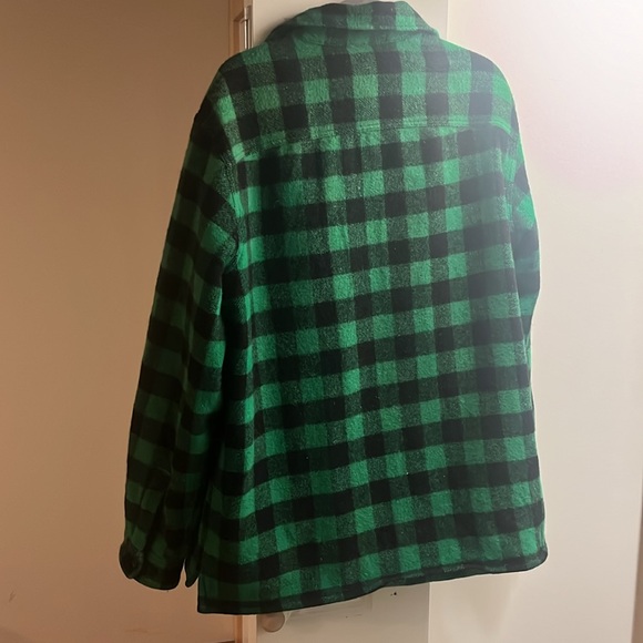 Green Wool Checkered Jacket - Picture 7 of 8